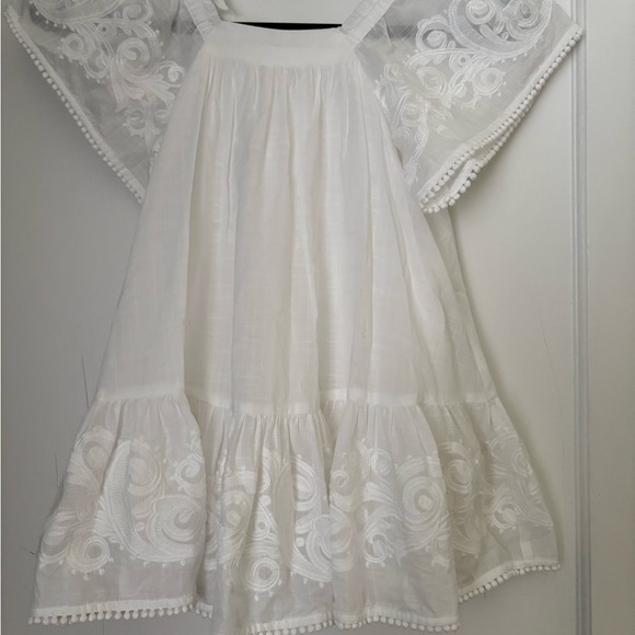 Zimmermann Other - Zimmermann White Ruffled Tiered Sundress